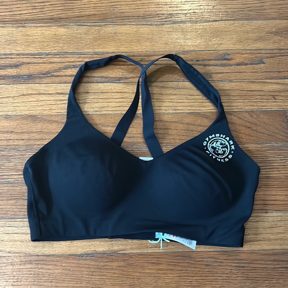 NEW Black gymshark legacy sports bra